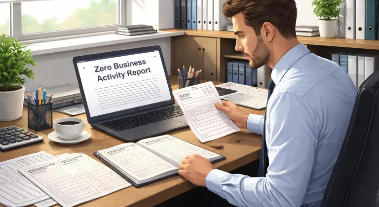 اظهارنامه عدم فعالیت شرکت