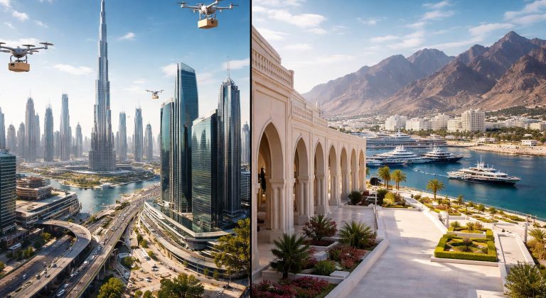 gpt-image-1.5_Prompt_A_split-screen_cinematic_photograph._On_the_left_side_the_futuristic_skyl-0